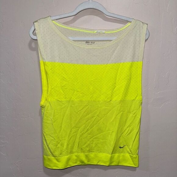Nike Dri-Fit Neon Tank Size Small - Picture 1 of 5